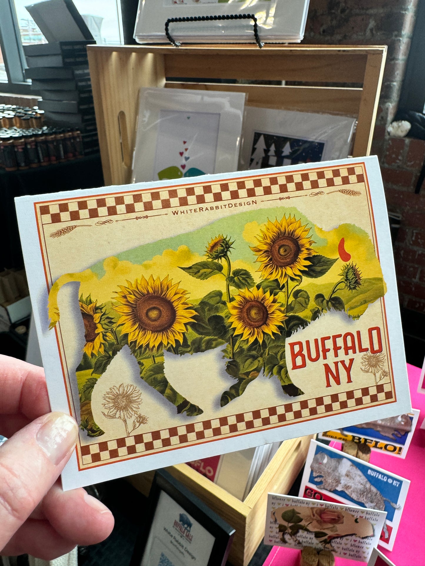 “Bufflower” note card set