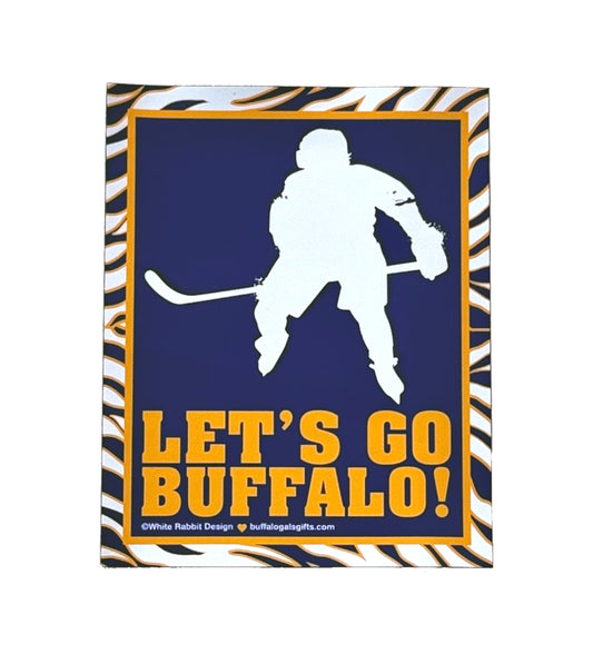 “Let’s Go BUF-FA-LO!” magnet